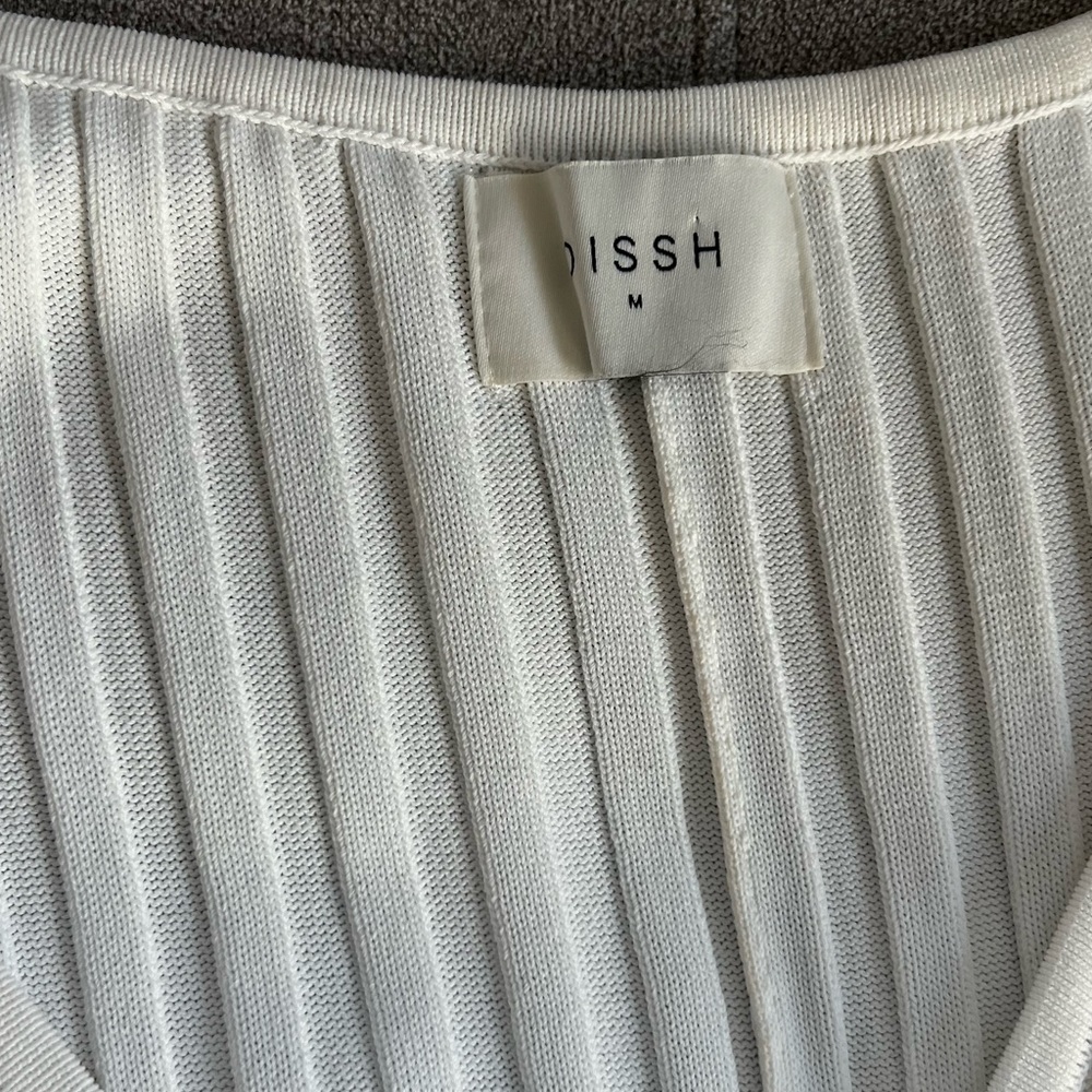 DISSH White Pleated Midi Dress - Picture 11 of 16
